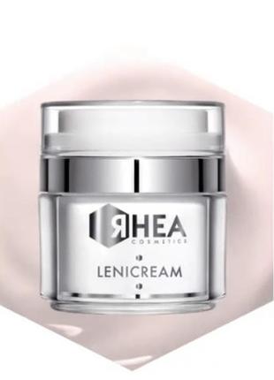 Rhea cosmetics lenicream - успокаивающий крем для лица3 фото