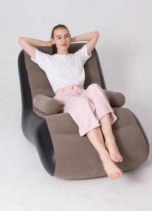 Надувний s-подібний лінивий диван, надувні меблі для дому bf6 фото