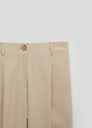 Стильные брюки с защипами massimo dutti3 фото