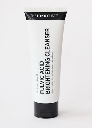 Очищуючий гель для обличчя —  the inkey list fulvic acid brightening cleanser