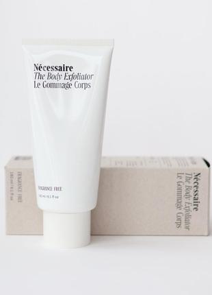 Скраб для тіла — nécessaire the body exfoliator with bamboo charcoal1 фото