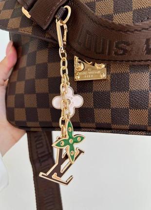 📍 небольшой дефект 📍 сумка lv pochette new brown4 фото