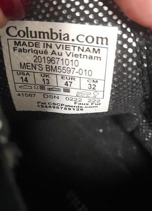 Зимние ботинки, черевики columbia р. us14/eur47. нові8 фото