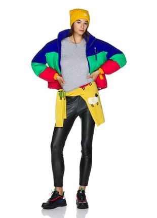 Легінси модні штани з імітацією під шкіру з високою посадкою