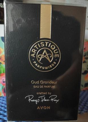 Парфюмированная вода oud grandeur artistique avon 50 ml