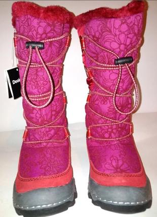 Чоботи зимові desigual іспанія  рр prowin red gipsy3 фото