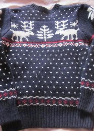 Симпатичный свитер  .состав котон, шерсть6 фото