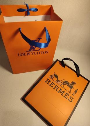 Фірмовий пакет під сумку взуття або гаманець помаранчевий 🍊 під стиль луї віттон в стилі louise vuitton8 фото