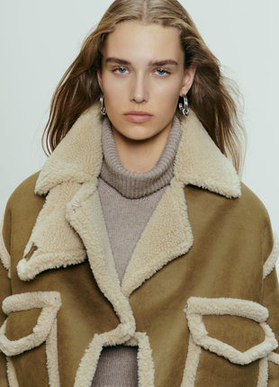 Зимова дублянка zara3 фото