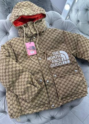 Куртка gucci &amp; the north face