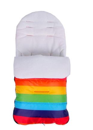 Конверт в коляску, санки футмуф матрасик флис чехол на ножки