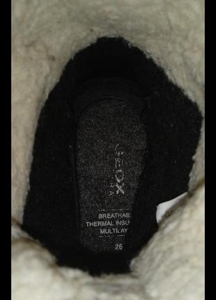 Брендові зимові  чобітки geox.10 фото