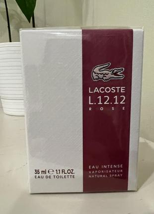 Lacoste l.12.12 rose eau intense туалетна вода4 фото