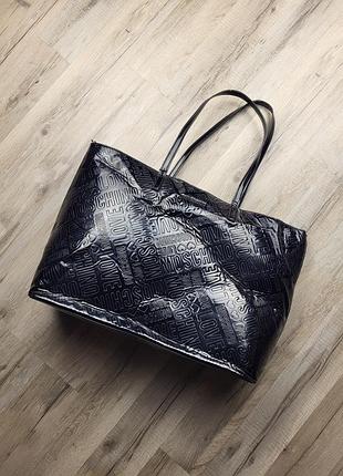 Сумка moschino love чорна