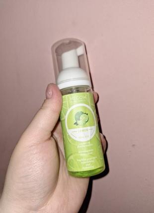 Mecow lemon mousse cleansing double bubble