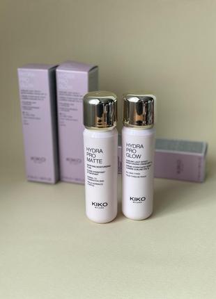 База под макияж kiko hydra pro glow, kiko hydra pro matte1 фото