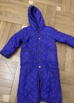 Комбинзон зимний ralph lauren 12 мес