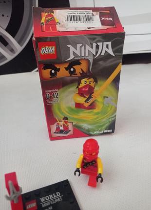 Конструктор obm ninjago mini figures кай4 фото