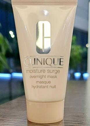 Увлажняющая ночная маска clinique moisture surge overnight mask1 фото