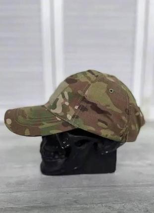 Тактична кепка з липучками бейсболка мультикам армійська зсу кепка військова бейсболка з липучкою4 фото