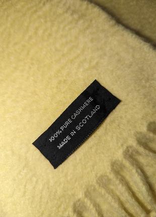 Кашемировый шарф шотландия