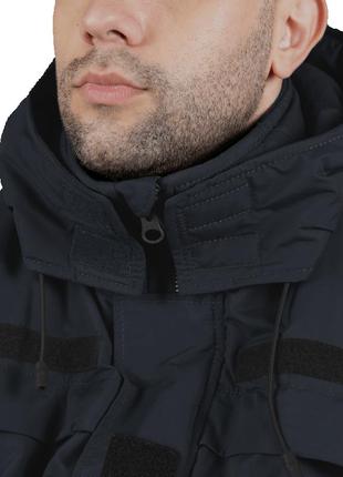 Куртка тактическая военная армейский теплый верх для военных всу xxl синий va-338 фото