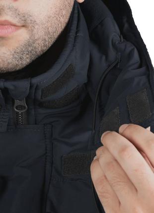 Куртка тактическая военная армейский теплый верх для военных всу xxl синий va-339 фото