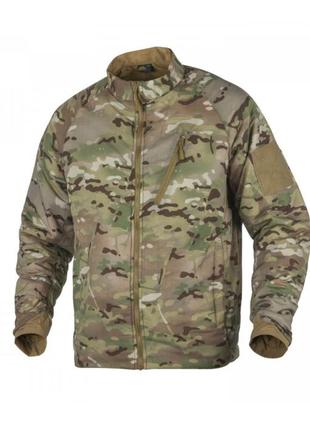 Куртка осінь-зима helikon-tex® wolfhound - climashield® apex - multicam, s