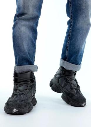 Чоловічі зимові кросівки adidas yeezy 500 mid winter8 фото