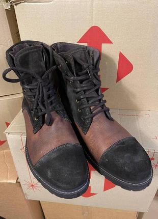 Мужские кожаные ботинки, ботинки zign3 фото