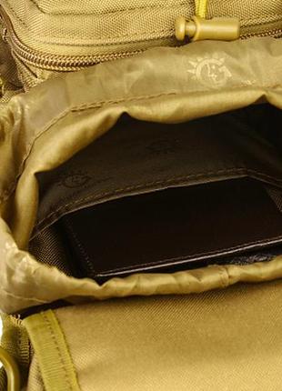 Армейская набедренная сумка ногу  мультикам всу тактическая сумка на пояс через плечо военная сумка  6л4 фото