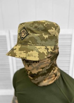 Тактическая кепка немка пиксель мм14 зсу таткическая камуфляжная форменная кепка армейская кепка мазепинка2 фото