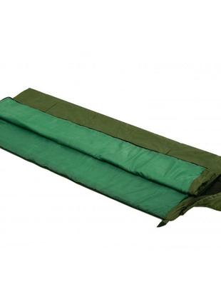 Спальный мешок одеяло ivn "average" зеленый5 фото