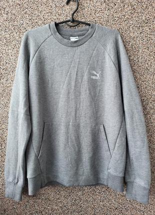 Реглан, світшот ,толстовка оригінал,puma essentials small logo crew neck2 фото