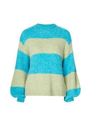 Тёплый свитер с объёмными рукавами джемпер пушистый свитер5 фото