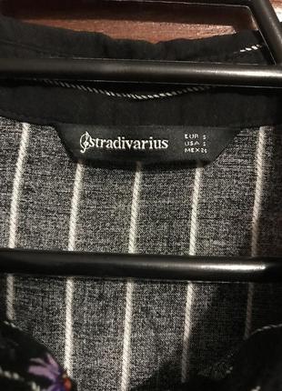 Удлиненная рубашка stradivarius3 фото