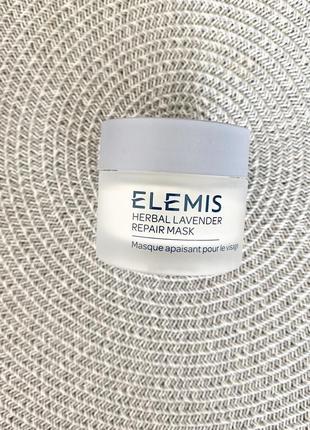 Балансирующая и успокаивающая маска для проблемной кожи elemis herbal lavender repair mask, 30 мл