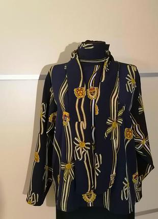 Нова блуза з бантом ззаду нова 2