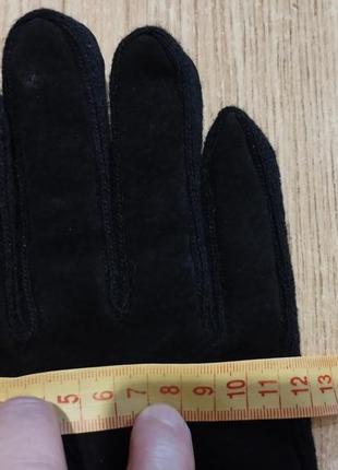 Мужские теплые перчатки m&s замшевые на флисе l/xl6 фото