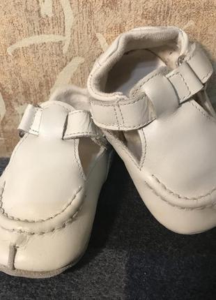 Пинетки на липучках 10 см /18/ 9-12 месяца