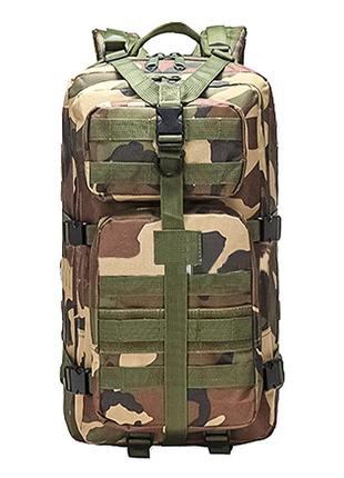 Рюкзак чоловічий aokali outdoor a10 35l camouflage green4 фото