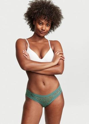 Женские кружевные бесшовные трусики бикини victoria's secret оригинал