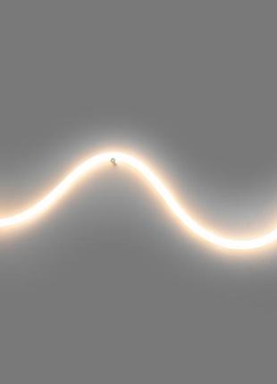 Настінний світильник неоновий шнур "ropelight" 18 вт чорний sy9601-bk