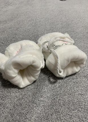 Рукавички рукавиці з ведмедиком жіночі7 фото