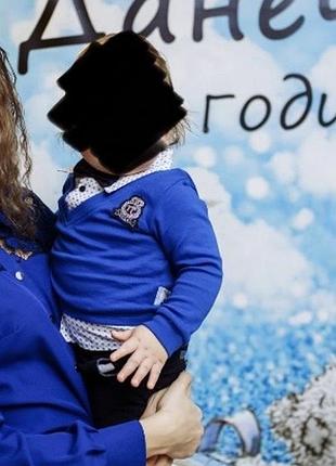 Нарядная кофта, кофта на годик, рубашка, кофта