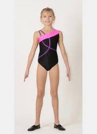 Эффектный детский купальник трико боди для танцев гимнастики костюм для выступлений8 фото
