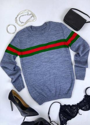 Костюм свитер и юбка мини2 фото
