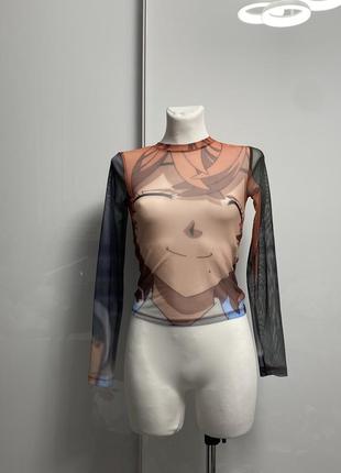 Бершка аніме кофта в сіточку сітку токійські мстителі