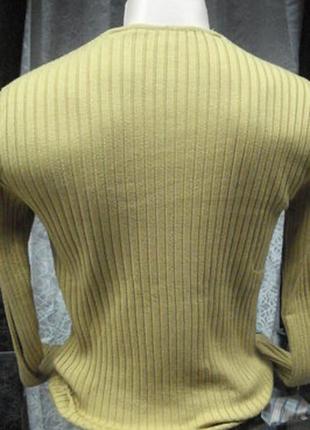 Пуловер тонкий желтый colorbar l-xl4 фото