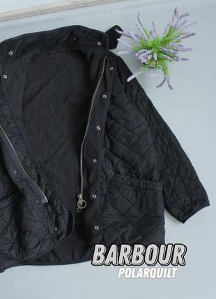 Barbour duracotton polarquilt куртка чоловіча барбур стьобана на флісі утеплена стьоганка м куртка легка осіння класична